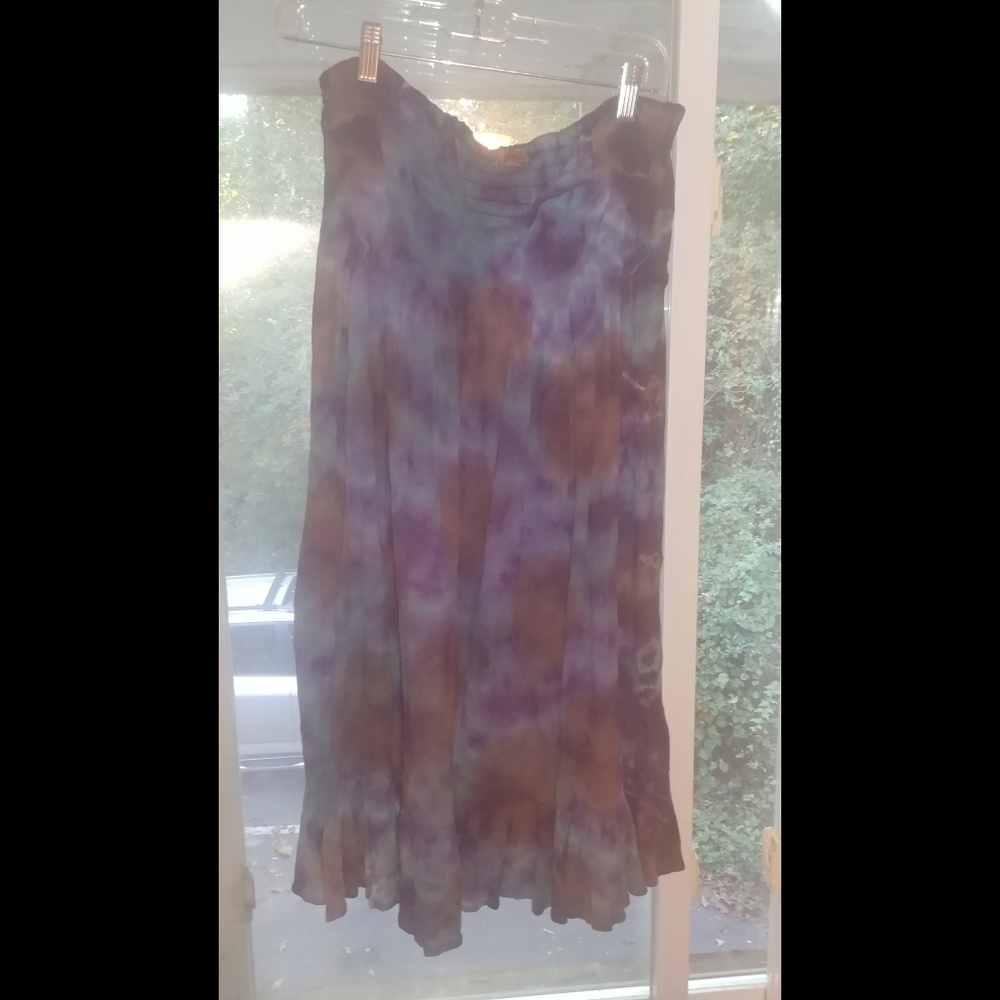 Strapless dress